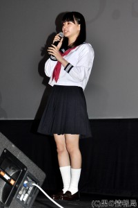 映画初主演・山本舞香 制服で「桜ノ雨」を生合唱！「自信を持って観てくださいと言える」